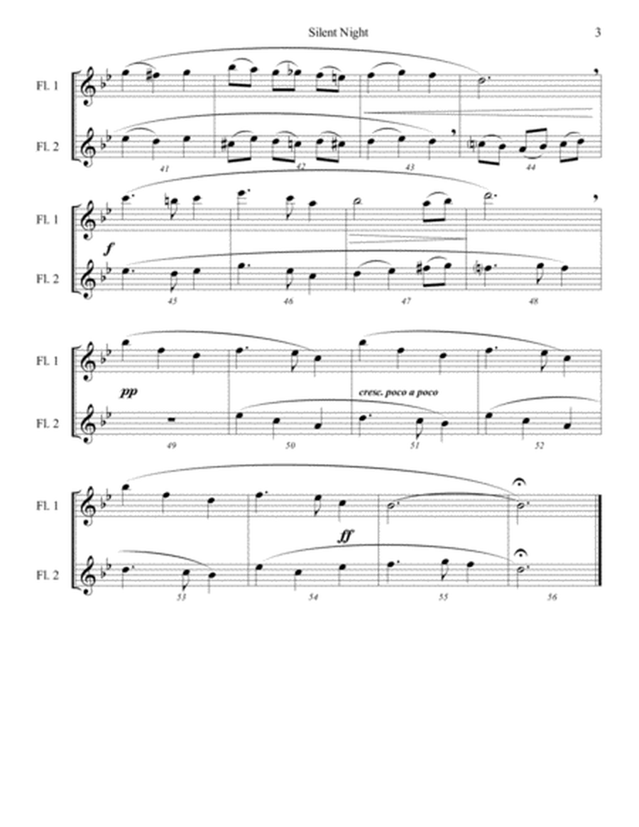 6 Traditional Christmas Carols for Flute Duet - Intermediate image number null
