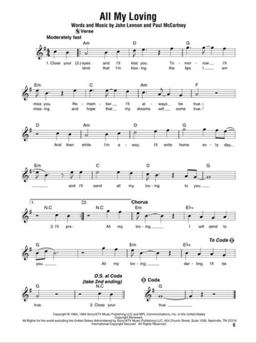 Pop Standards – Strum Together Banjo scores gallery preview page 8