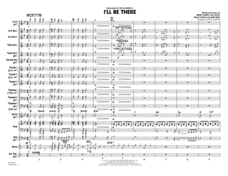 I'll Be There - Full Score