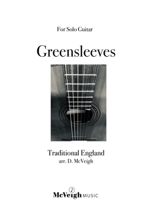 Greensleeves : Intermediate Solo Guitar Arrangement