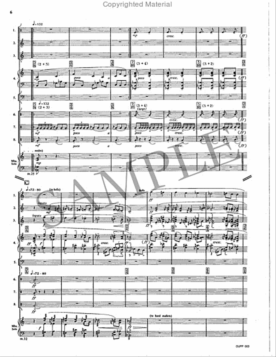 Diptych No. 2 Diptych No. 2 Percussion Ensemble scores gallery preview page 4