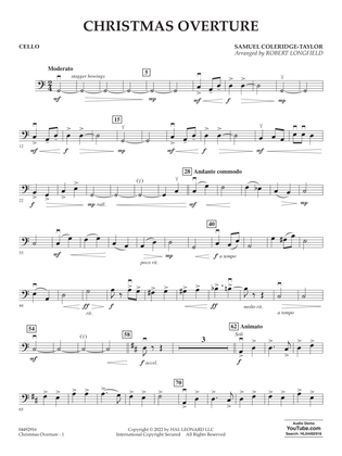 Christmas Overture (arr. Robert Longfield) - Cello