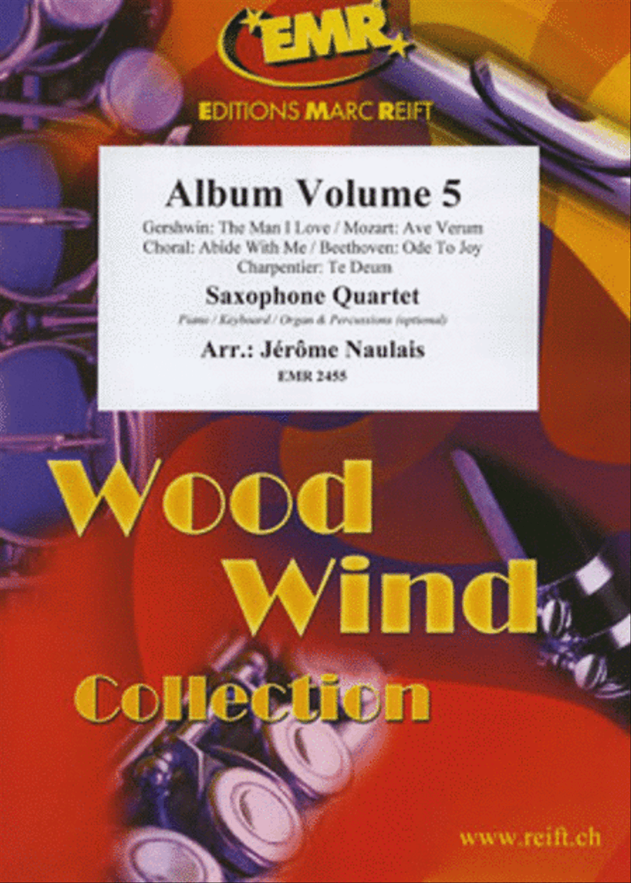 Album Volume 5 Album Volume 5 Saxophone Ensemble scores gallery preview page 1