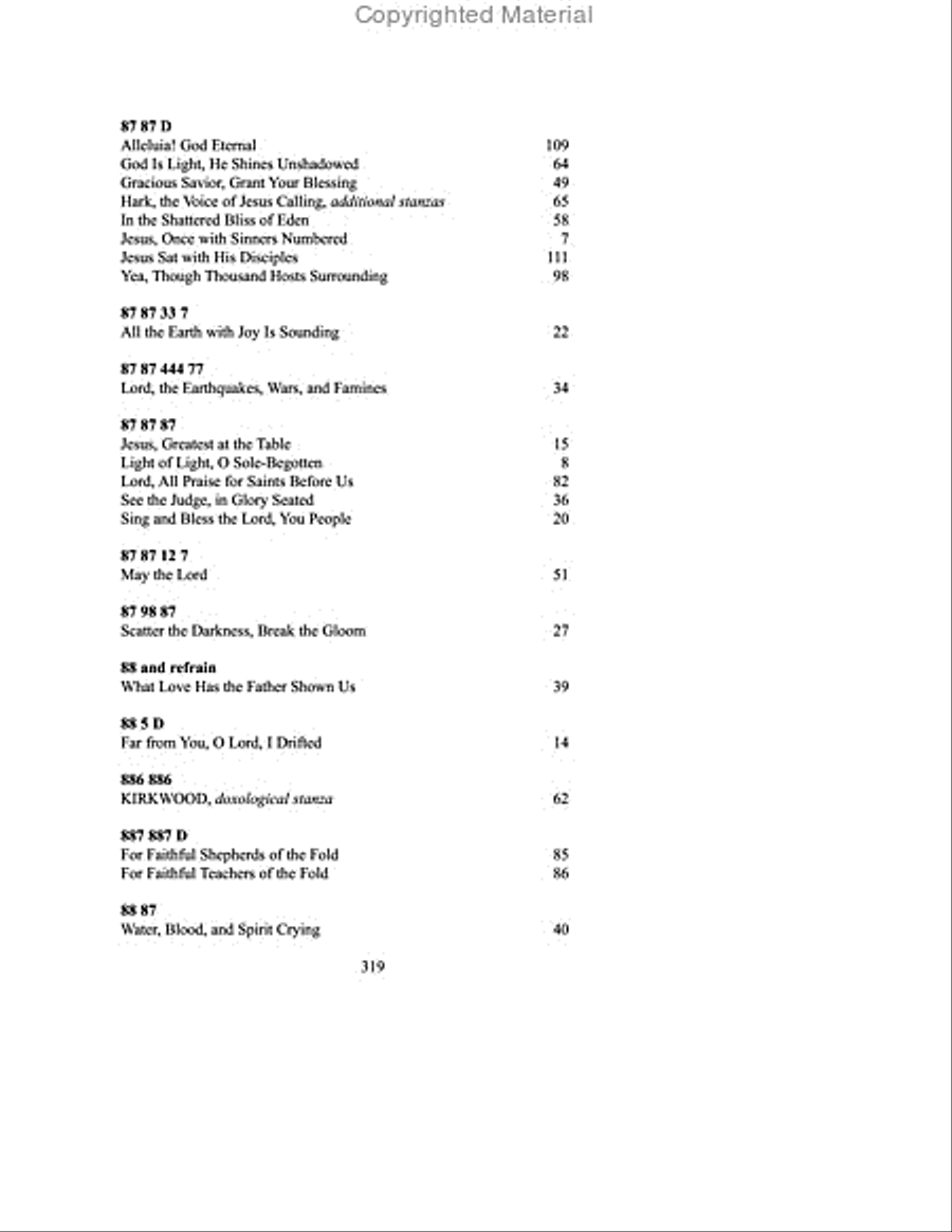 O Sing of Christ: The Hymns of Stephen P. Starke, Volume 1 Hymn Anthems scores gallery preview page 37