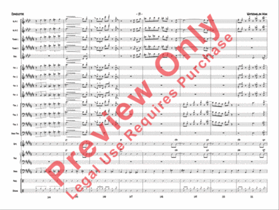 Watermelon Man Jazz Ensemble scores gallery preview page 22
