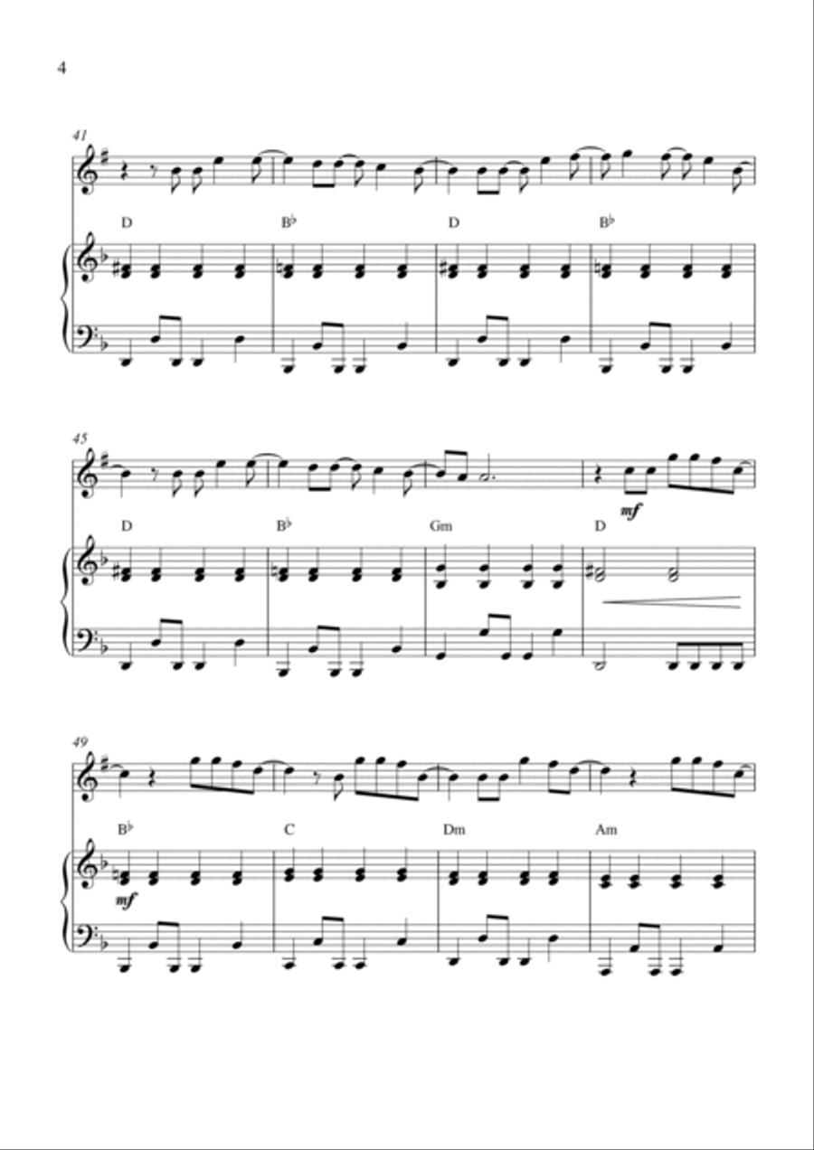 Monsoon B-Flat Clarinet scores gallery preview page 4