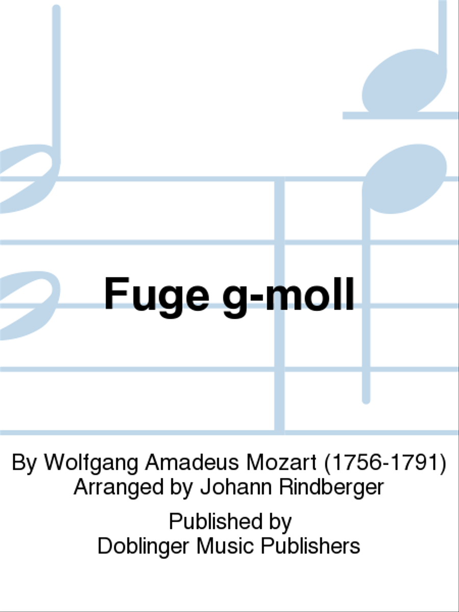 Fuge g-moll TB scores gallery preview page 1
