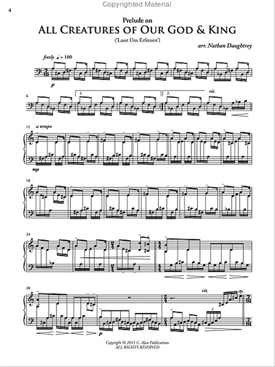 Sacred Marimbist, The, Volume 2 Marimba scores gallery preview page 2