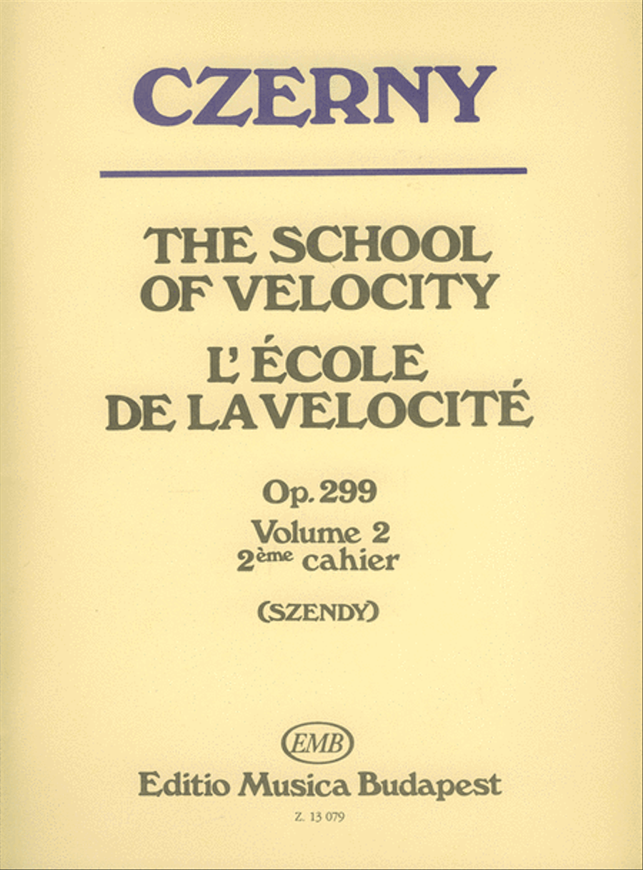 L'école de la velocité Piano Solo scores gallery preview page 1