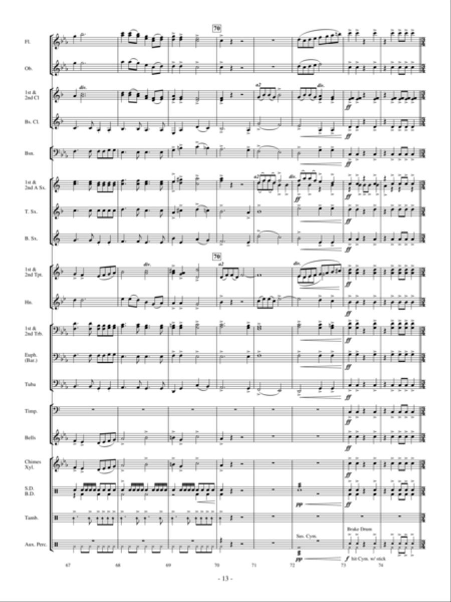 Eureka! Concert Band scores gallery preview page 12