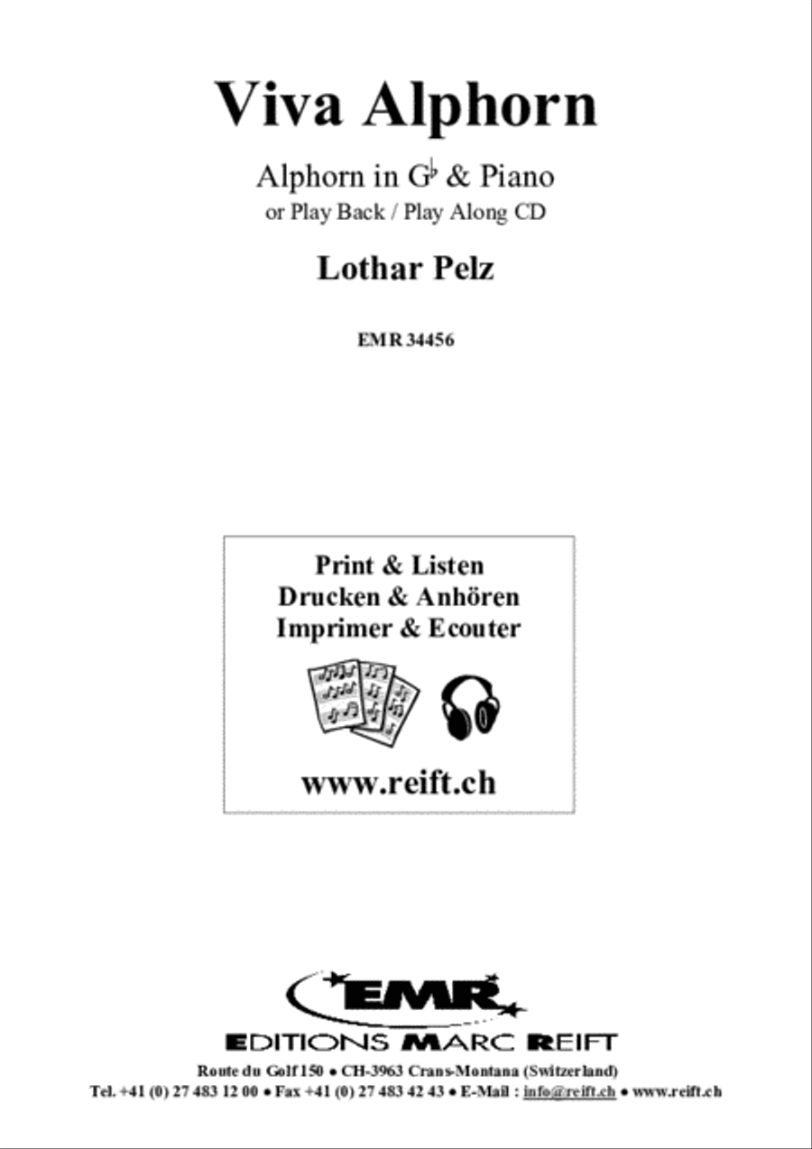 Viva Alphorn Viva Alphorn Piano Accompaniment scores gallery preview page 2