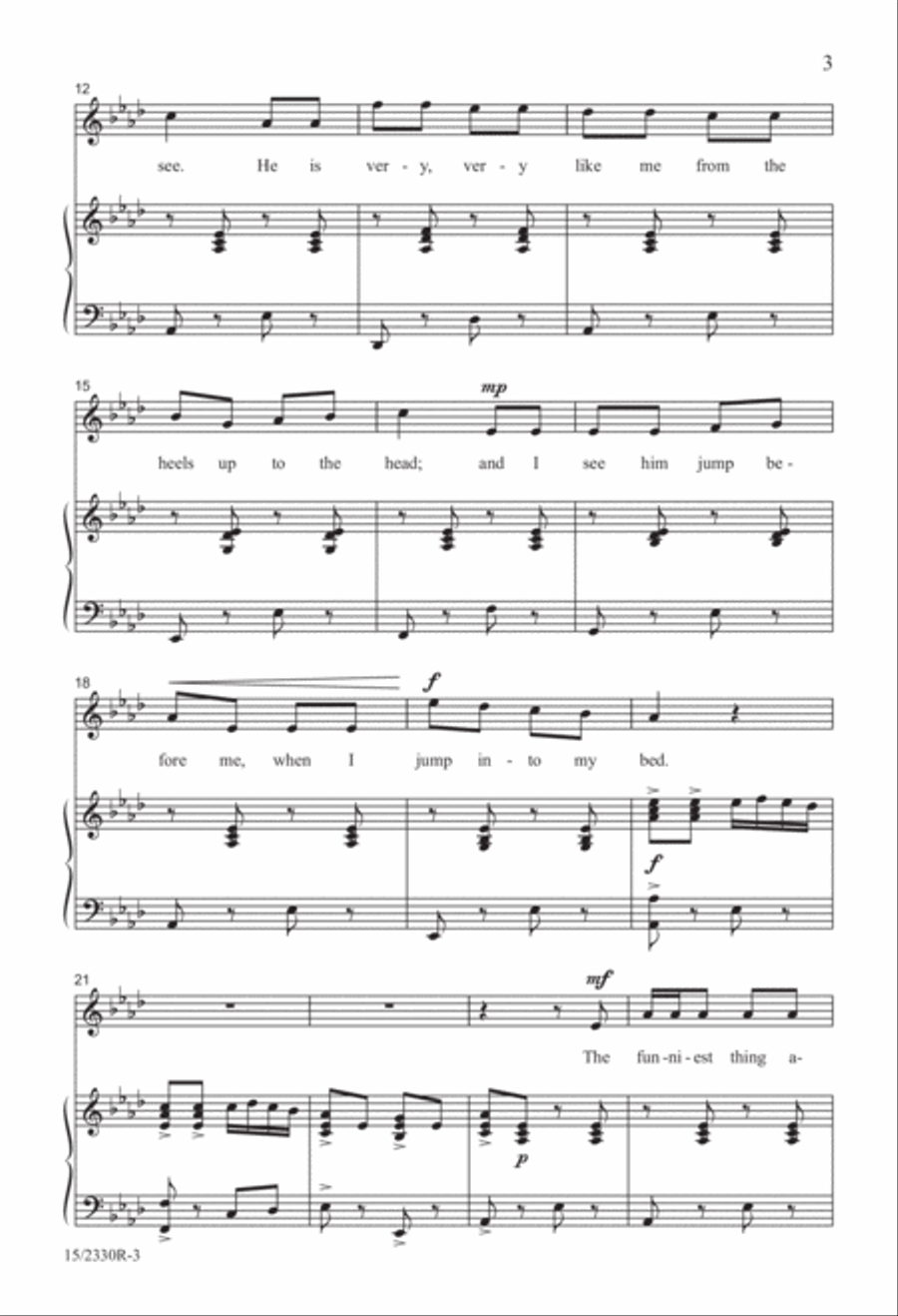 My Shadow My Shadow Unison Choir scores gallery preview page 4