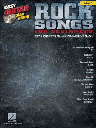 Book cover for Rock Songs for Beginners