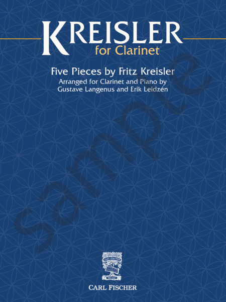 Kreisler for Clarinet