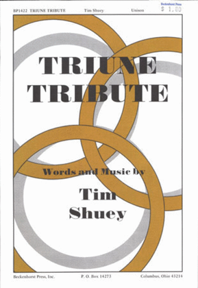 Book cover for Triune Tribute