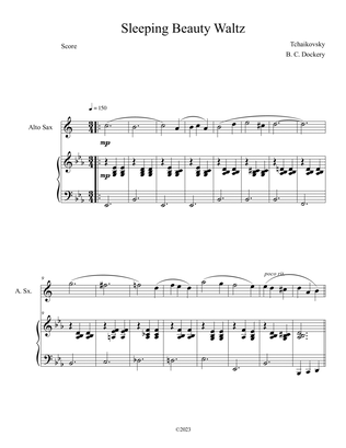 Sleeping Beauty Waltz (Alto Sax Solo with Piano Accompaniment)
