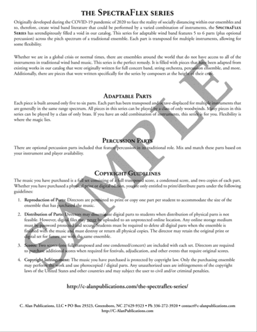 Ye Merry Fantasy (6-part flex) Flexible/Adaptable scores gallery preview page 3