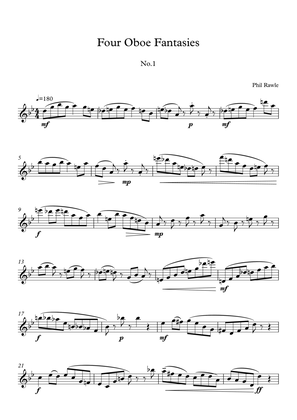 Four Oboe Fantasies - Unaccompanied solos