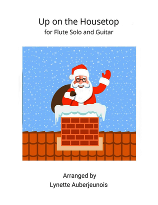Up on the Housetop - Flute Solo with Guitar Chords