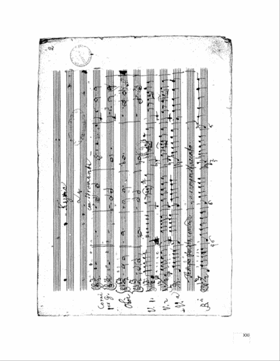 Missa in g. Hasse-Werkausgabe IV/3 4-Part scores gallery preview page 21