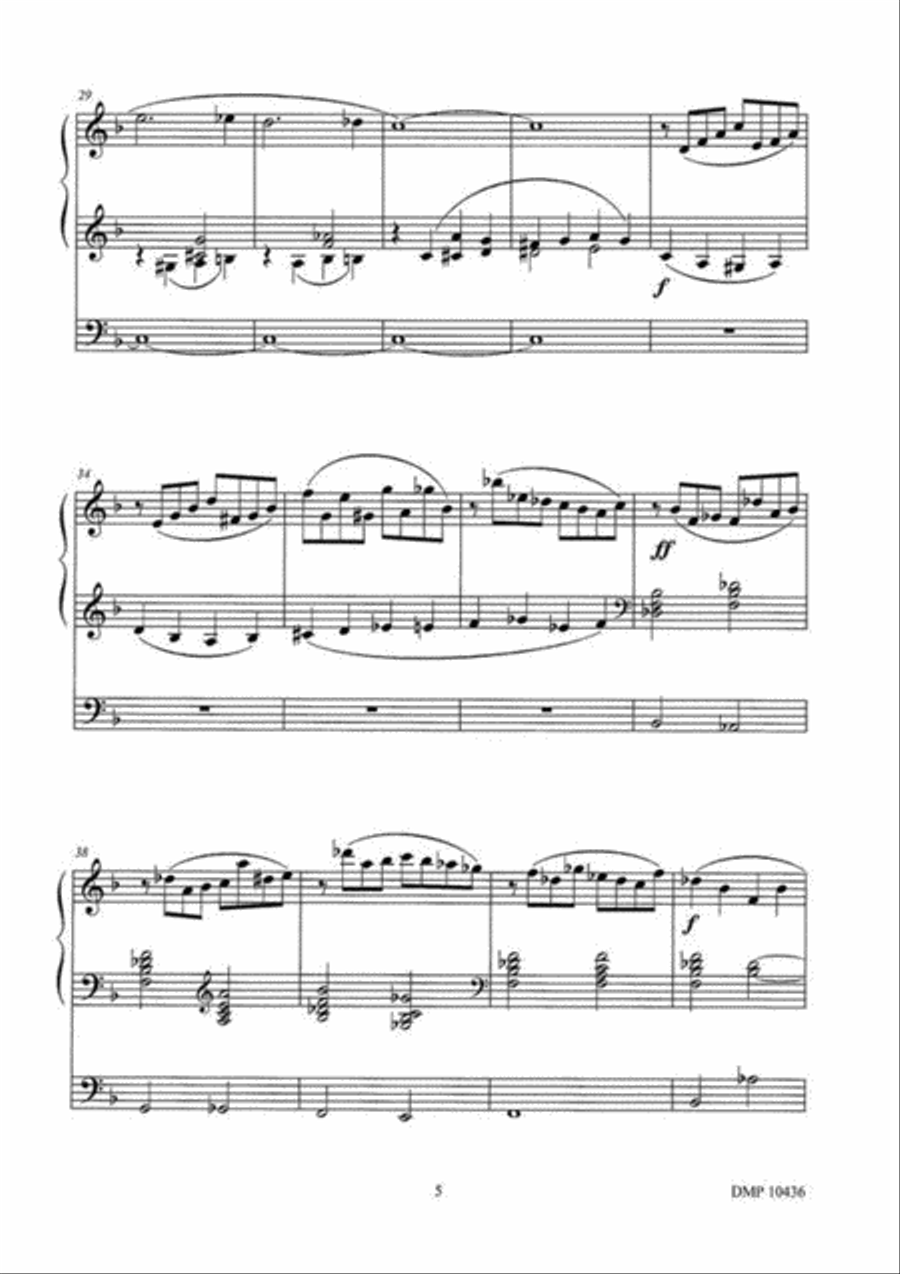 Toccata E Fuga Organ scores gallery preview page 4