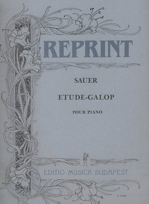 Book cover for Etude(galop)-pno