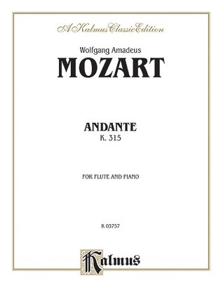 Andante for Flute, K. 315 (C Major) (Orch.)