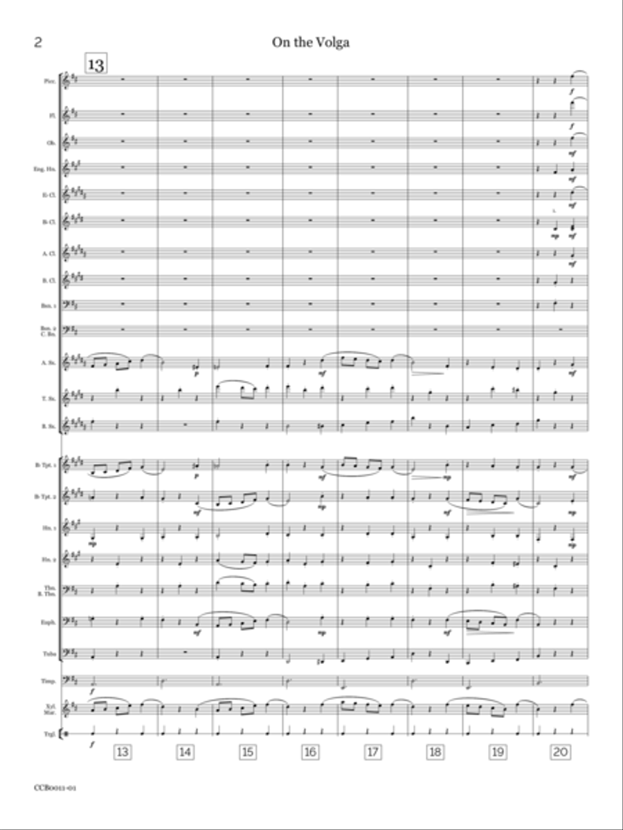 On the Volga Concert Band scores gallery preview page 5