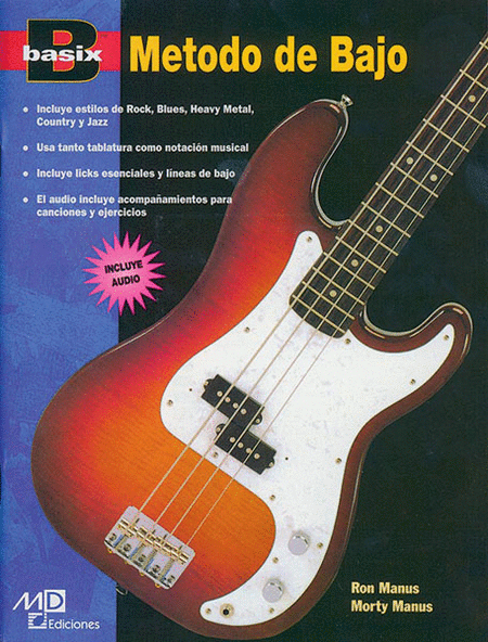 Basix! Bass Method (Spanish Edition) (Book and Cd)