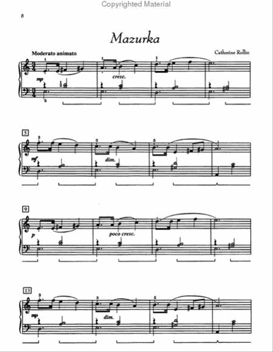 Spotlight on Romantic Style Piano Solo scores gallery preview page 3