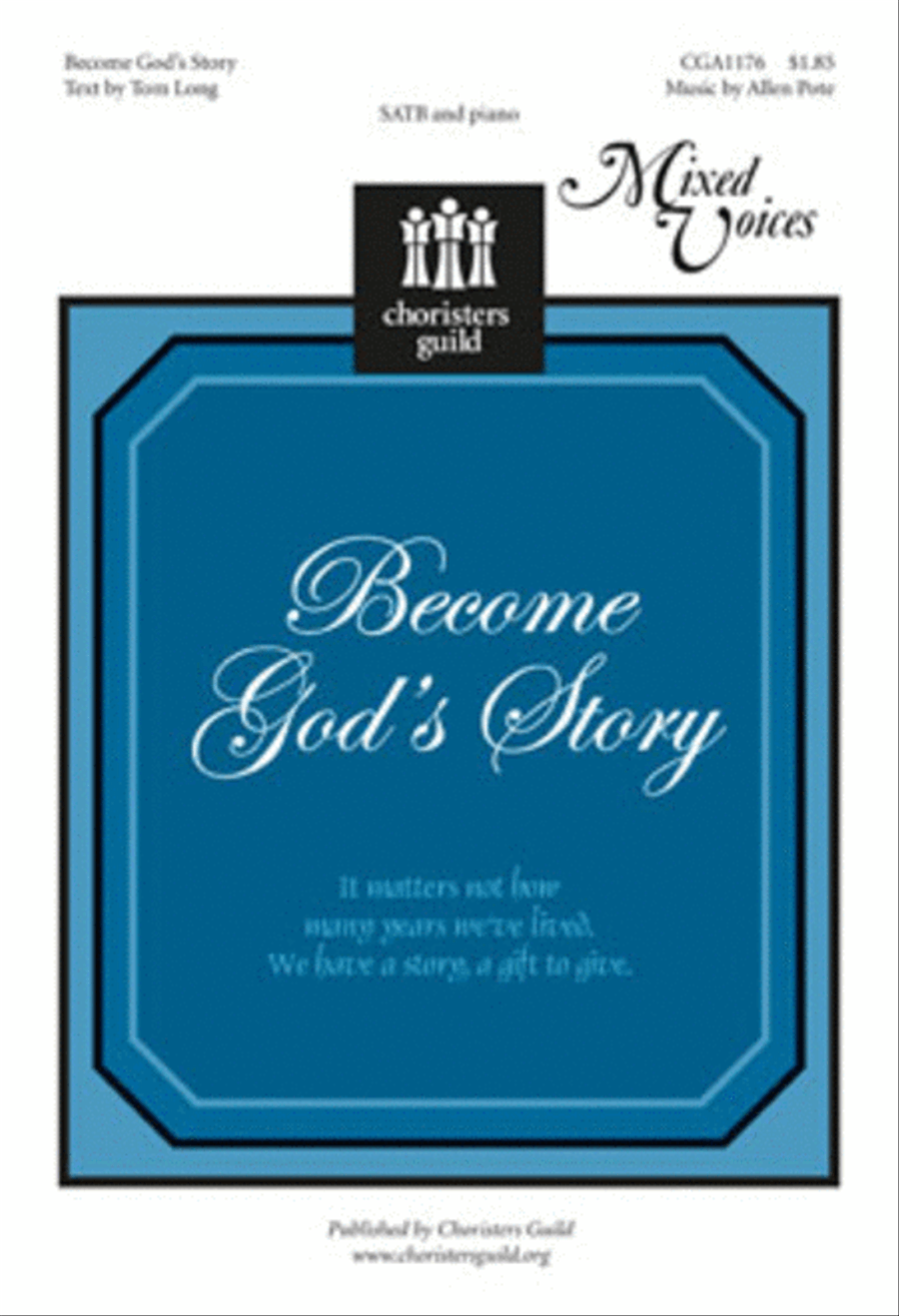 Become God's Story 4-Part scores gallery preview page 1