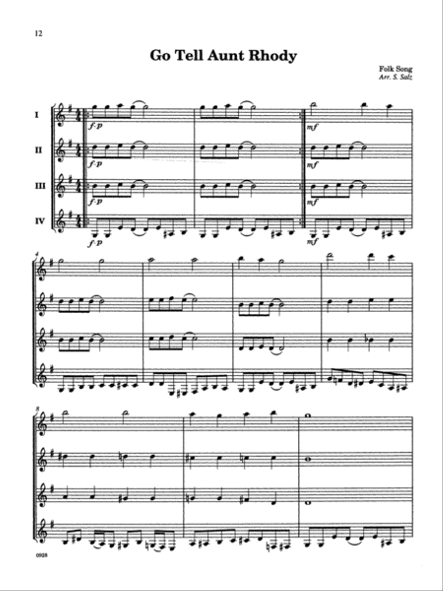 Ensembles for Guitar, Volume 1 Guitar scores gallery preview page 9