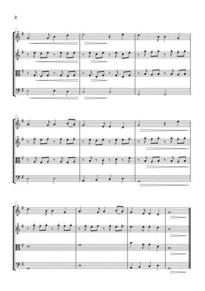 Auld Lang Syne • New Year's Anthem | String Quartet sheet music image number null