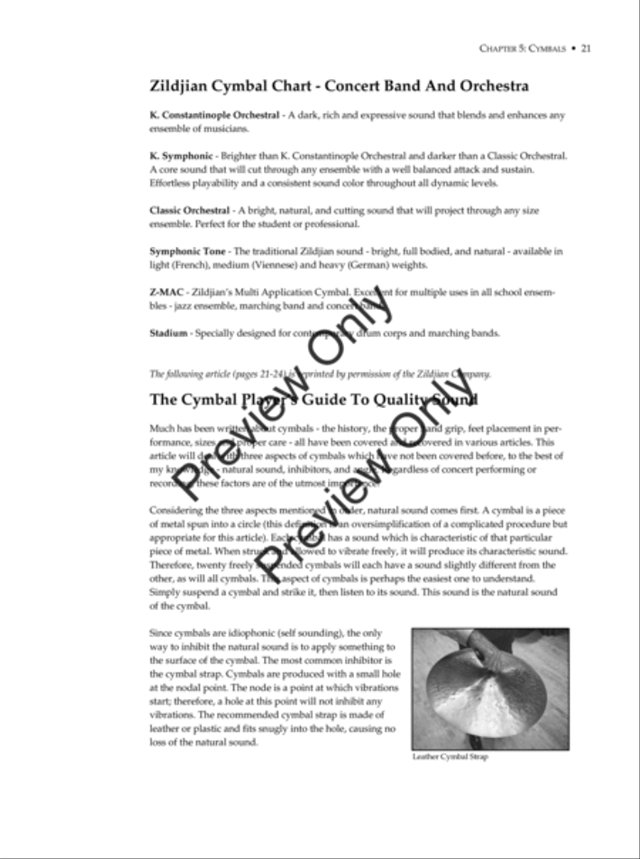 Percussion Essentials Percussion scores gallery preview page 21