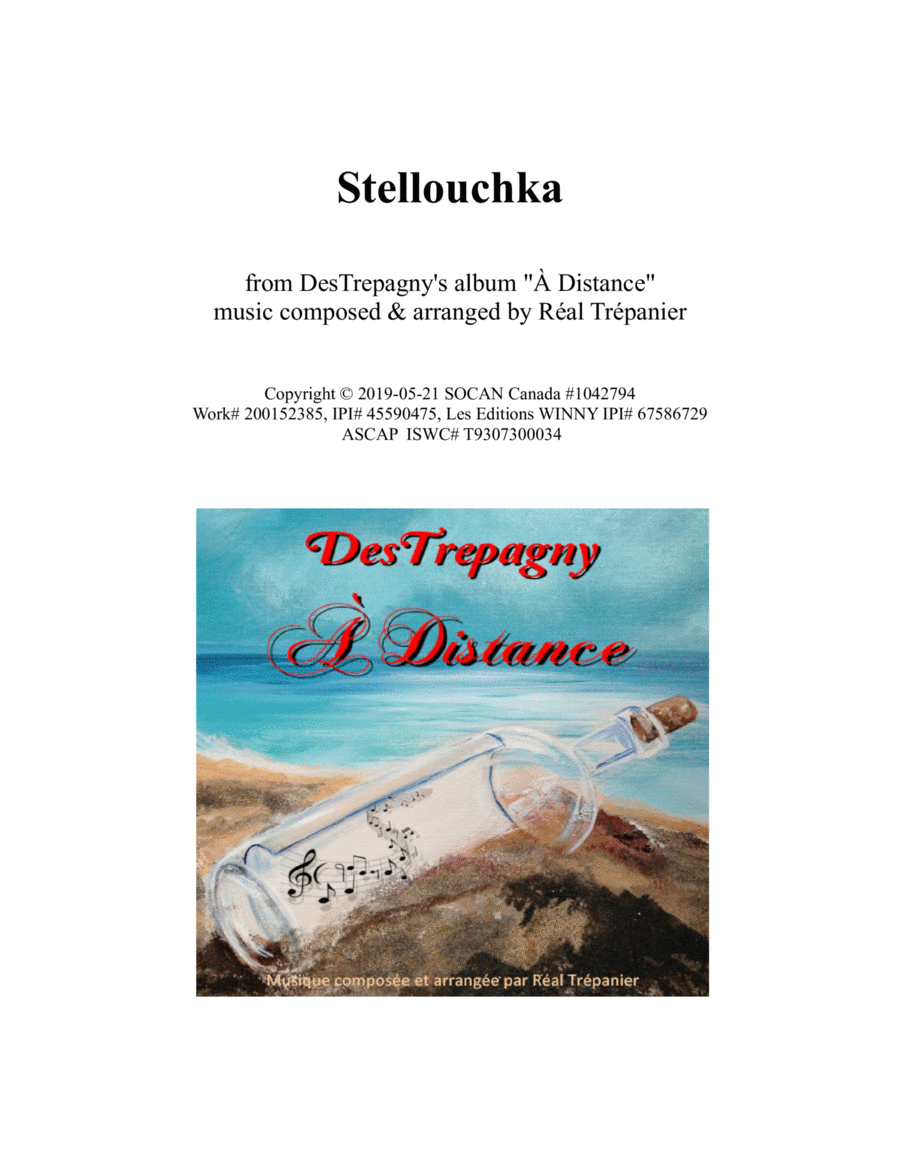 Stellouchka Stellouchka Jazz Ensemble scores gallery preview page 1