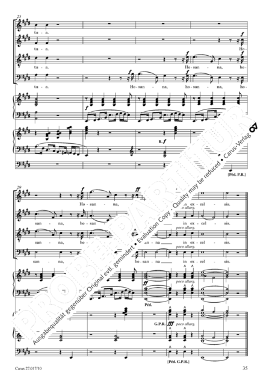 Messe solennelle en ut diese mineur 4-Part scores gallery preview page 36