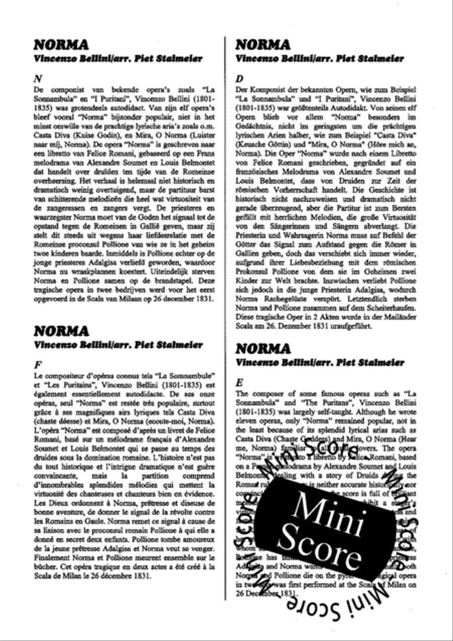 Norma Ouverture Fanfare Band scores gallery preview page 5