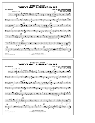 Book cover for You've Got a Friend in Me (from Toy Story 2) (arr. Paul Murtha) - Electric Bass