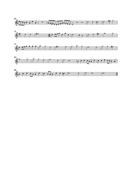 Galliard battaglia SSWV 59 (arrangement for 5 recorders)