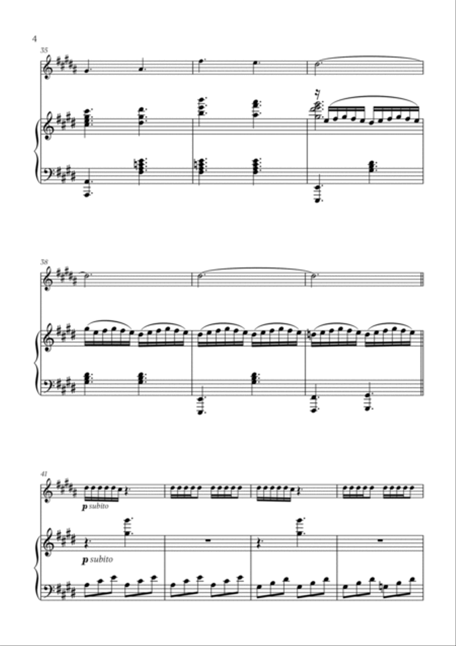 Golden Hour English Horn scores gallery preview page 4