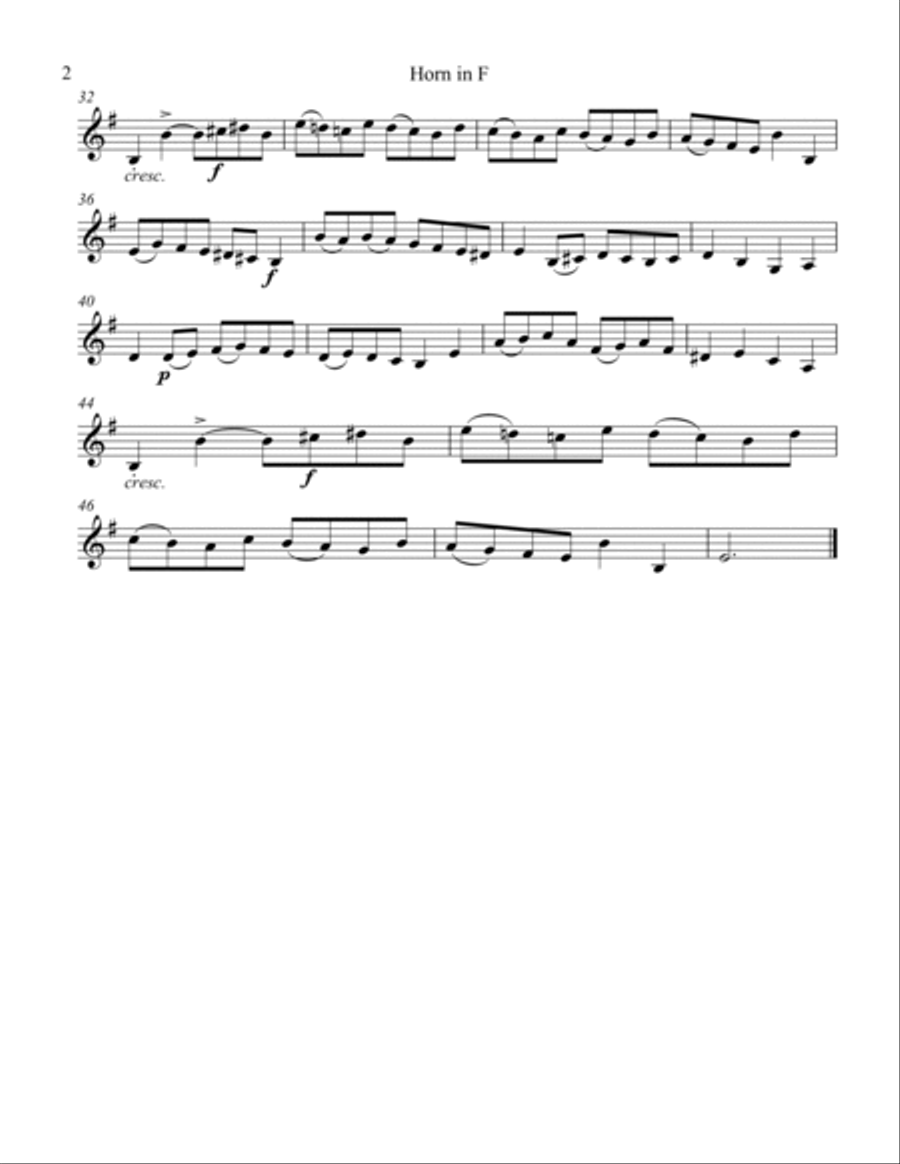 Bouree Brass Duet scores gallery preview page 2
