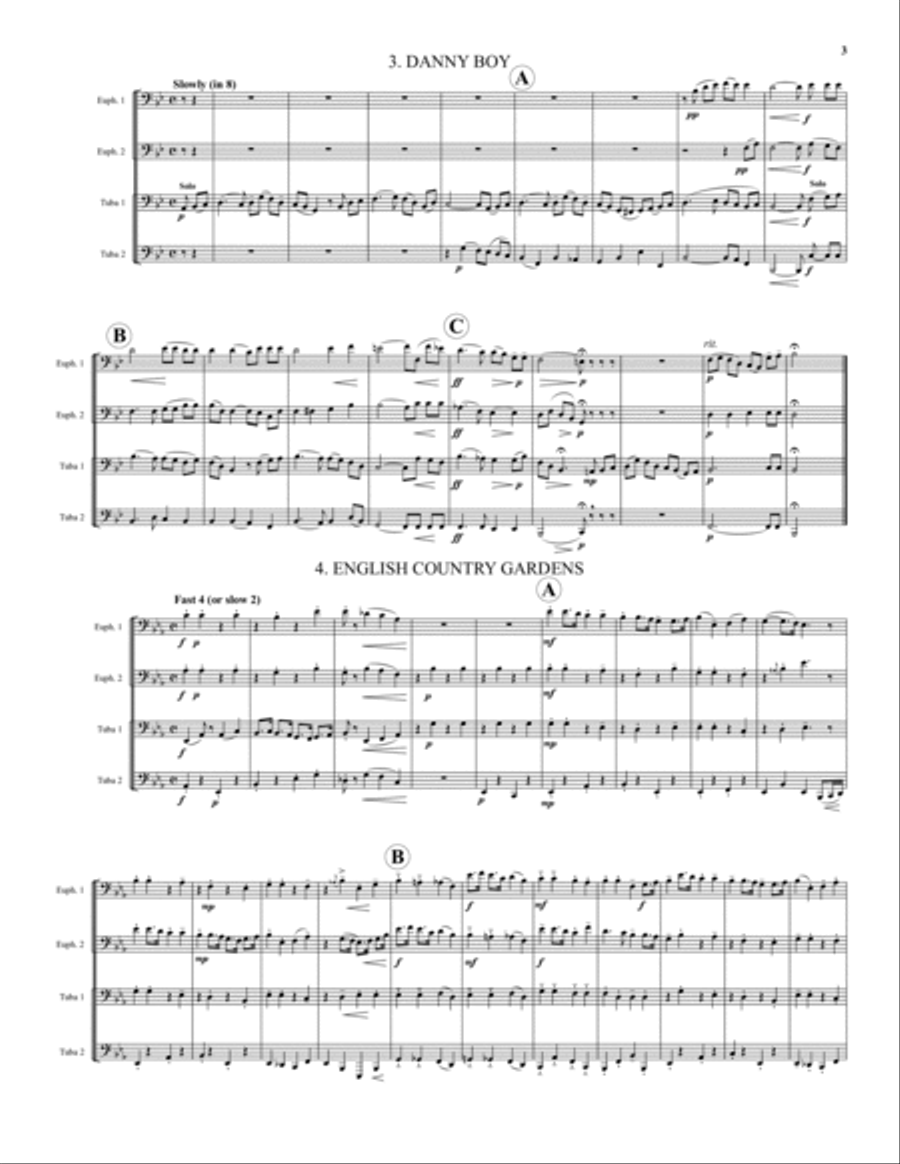 Songs of the British Isles EETT scores gallery preview page 3