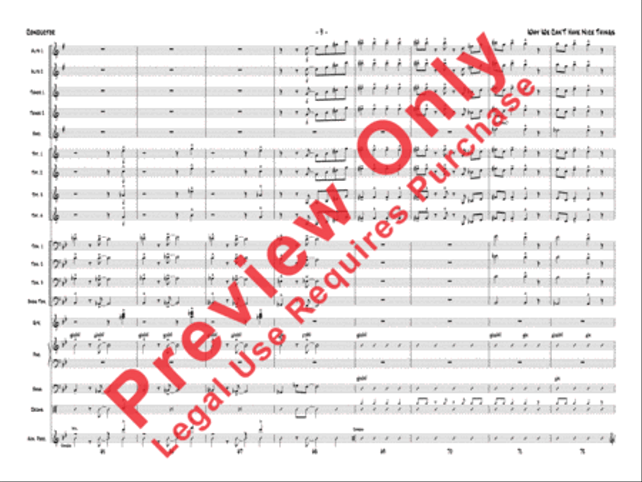 Why We Can't Have Nice Things Jazz Ensemble scores gallery preview page 10