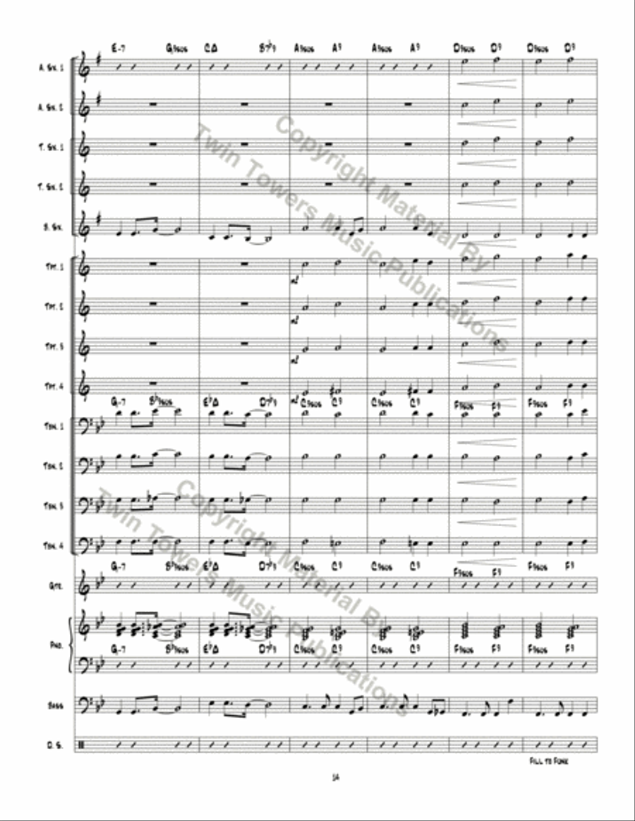 Boss of Funk Boss of Funk Jazz Ensemble scores gallery preview page 15