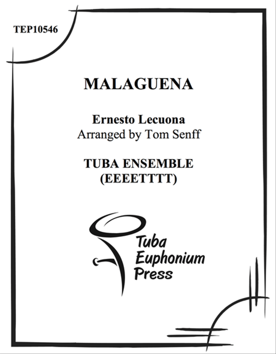 Malaguena Large Ensemble scores gallery preview page 1
