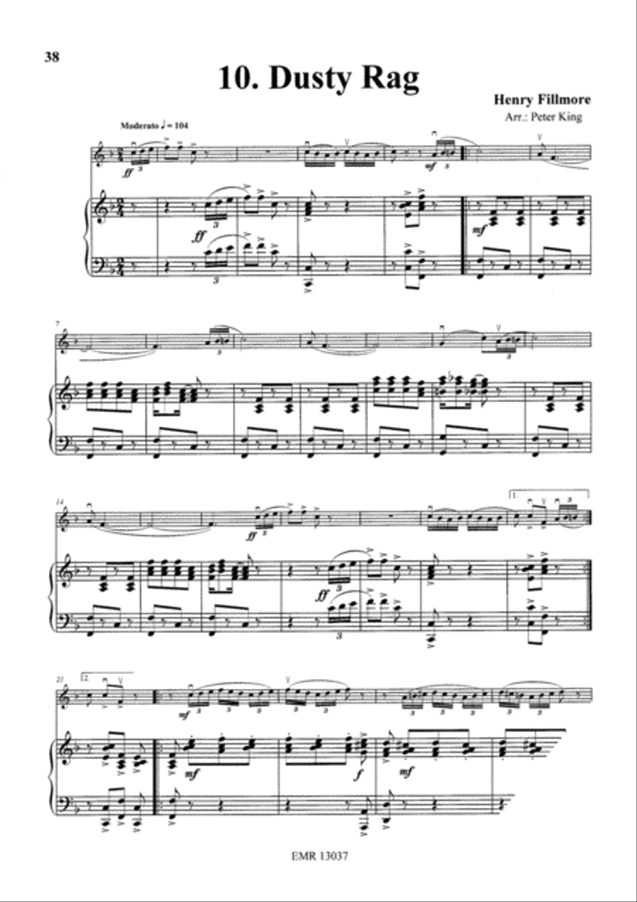 15 Rags Violin Solo scores gallery preview page 12