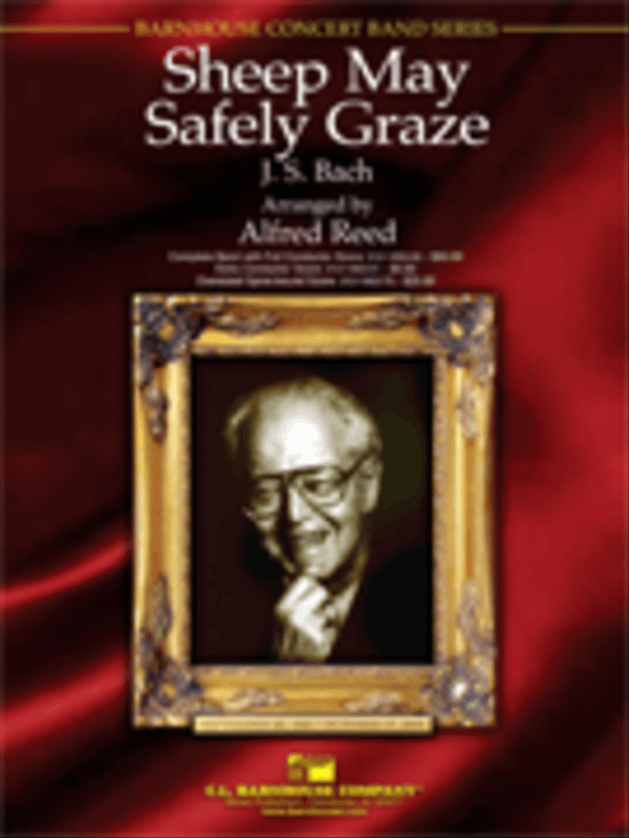 Sheep May Safely Graze Concert Band scores gallery preview page 1