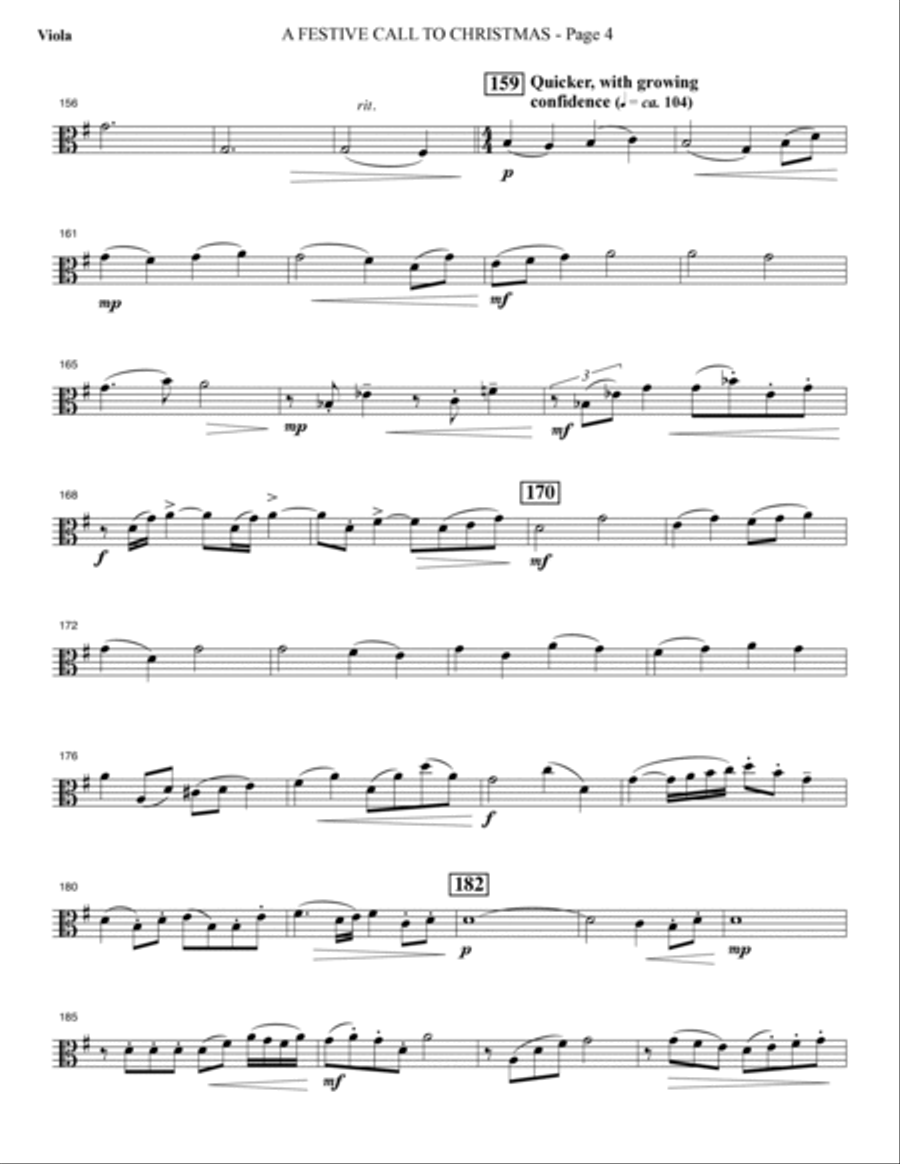 And There Was Light - Viola Choir scores gallery preview page 5