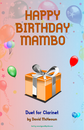 Happy Birthday Mambo, for Clarinet Duet