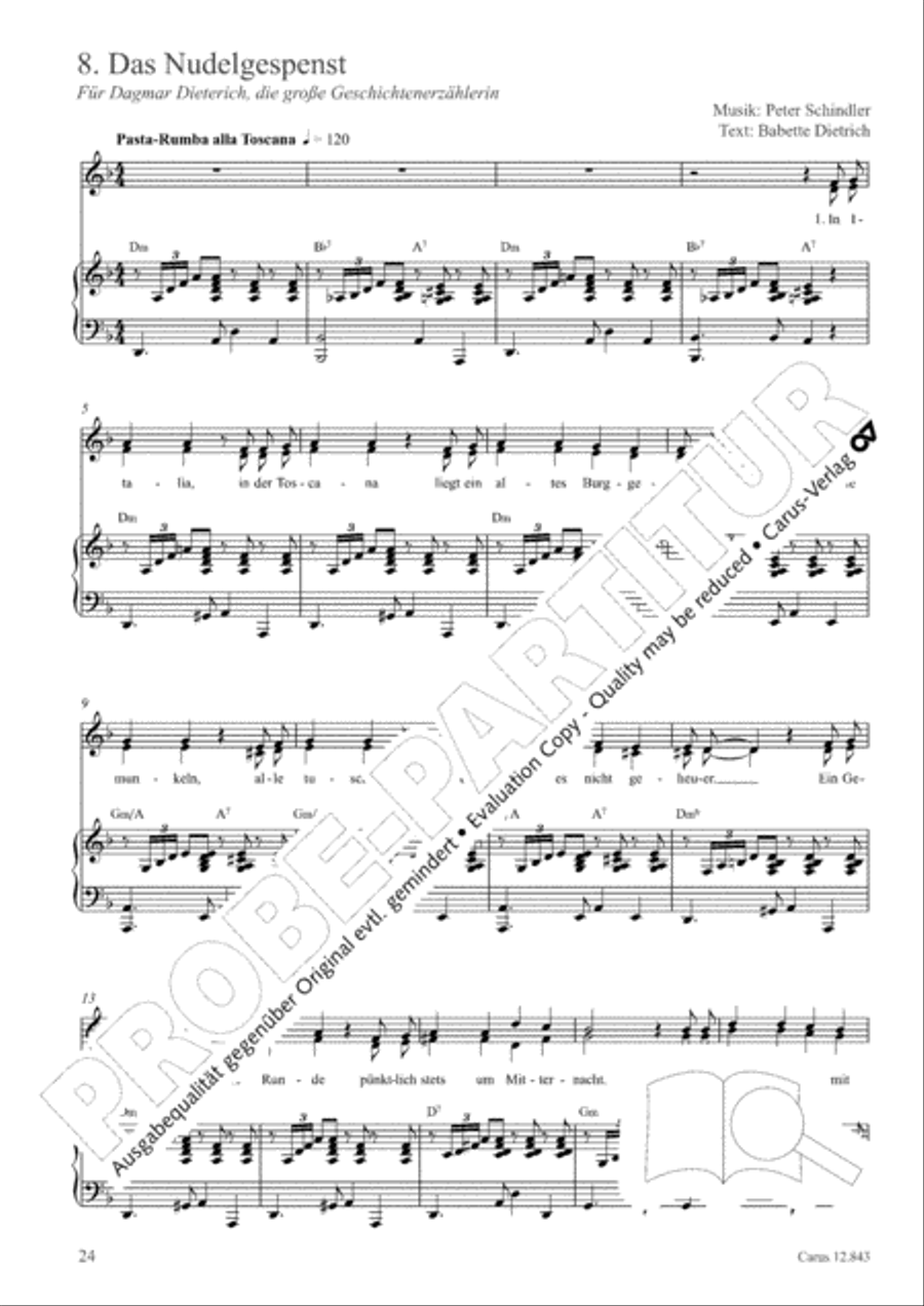 Gruselsongs, Band 1 Gruselsongs, Band 1 Score scores gallery preview page 25